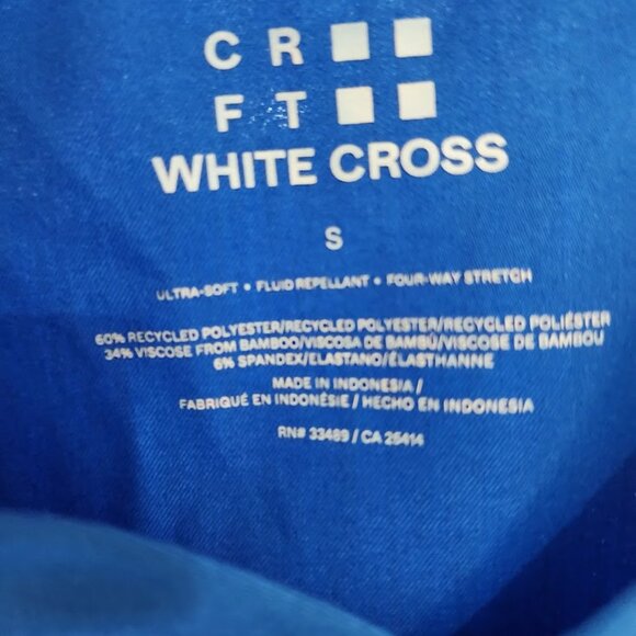 WHITE CROSS WOMEN'S SCRUB TOP & Bottom Jogger Combo 4 WAY STRETCH. - Picture 6 of 16